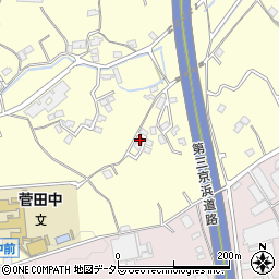 神奈川県横浜市神奈川区菅田町2052周辺の地図