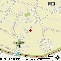 千葉県大網白里市長国105周辺の地図