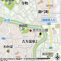 鳥取県鳥取市吉方温泉2丁目210周辺の地図