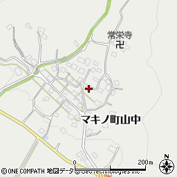 滋賀県高島市マキノ町山中529周辺の地図