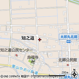 岐阜県岐阜市太郎丸知之道220周辺の地図