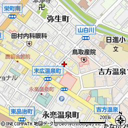 鳥取県鳥取市末広温泉町411周辺の地図