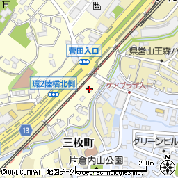神奈川県横浜市神奈川区菅田町2907周辺の地図