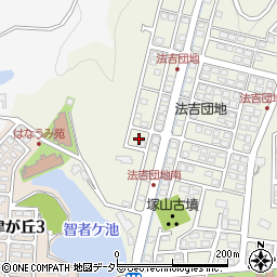島根県松江市西法吉町32周辺の地図