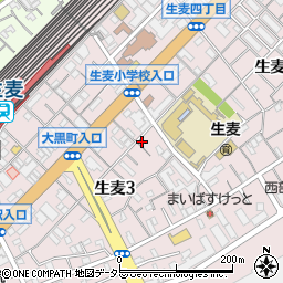 矢島商店周辺の地図