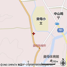 兵庫県豊岡市但東町中山756周辺の地図