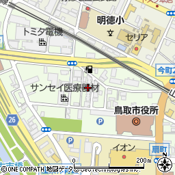 株式会社リレイト　鳥取営業所周辺の地図