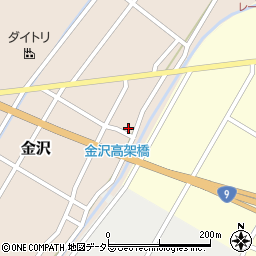 鳥取県鳥取市金沢109周辺の地図