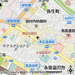 鳥取県鳥取市末広温泉町268周辺の地図