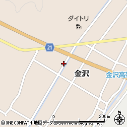 鳥取県鳥取市金沢399周辺の地図
