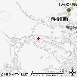 島根県松江市西持田町153-7周辺の地図