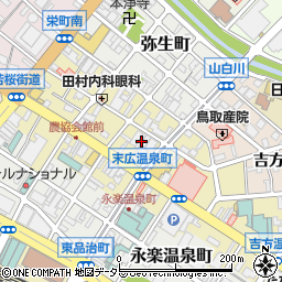 鳥取県鳥取市末広温泉町353周辺の地図