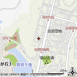 島根県松江市西法吉町32-10周辺の地図