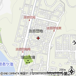 島根県松江市西法吉町13周辺の地図
