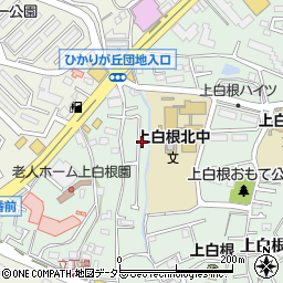 神奈川県横浜市旭区上白根2丁目60周辺の地図