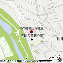 あつぎ郷土博物館周辺の地図