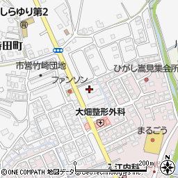 島根県松江市西持田町364周辺の地図