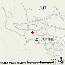 長江寺周辺の地図