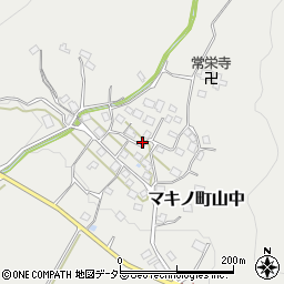 滋賀県高島市マキノ町山中484周辺の地図