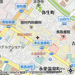 鳥取県鳥取市末広温泉町369周辺の地図