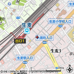 パストラル横浜２周辺の地図