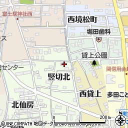 岐阜県関市竪切北32-32周辺の地図