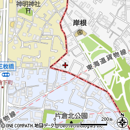 神奈川県横浜市港北区岸根町693周辺の地図