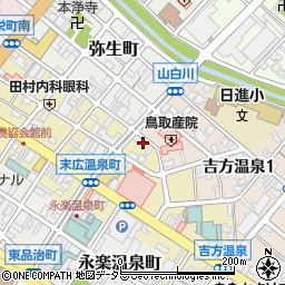 鳥取県鳥取市末広温泉町401周辺の地図