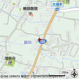 長野県飯田市大瀬木923周辺の地図