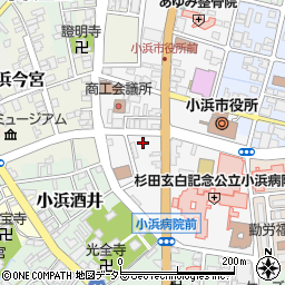 福井新聞小浜西販売店周辺の地図