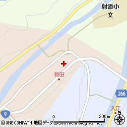 兵庫県美方郡香美町村岡区和田25周辺の地図