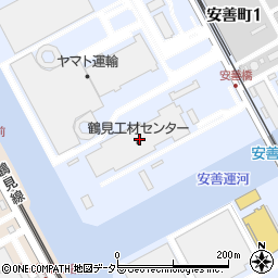 神奈川県横浜市鶴見区安善町1丁目1周辺の地図