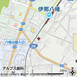 長野県飯田市八幡町2124周辺の地図
