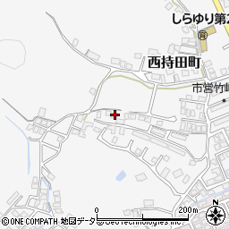 島根県松江市西持田町153-2周辺の地図