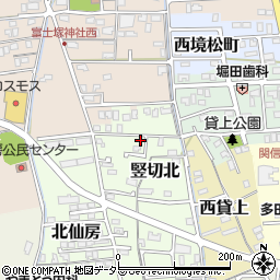 岐阜県関市竪切北32-27周辺の地図