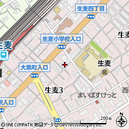 津田運輸周辺の地図