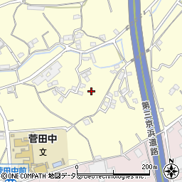 神奈川県横浜市神奈川区菅田町1977周辺の地図