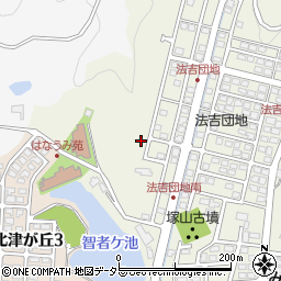 島根県松江市西法吉町34周辺の地図