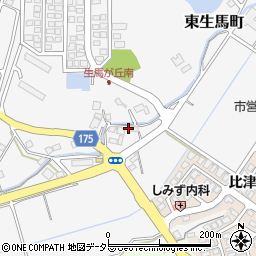島根県松江市東生馬町505-4周辺の地図