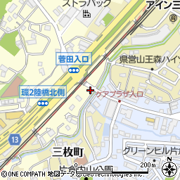 神奈川県横浜市神奈川区菅田町2904周辺の地図