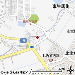 島根県松江市東生馬町505-5周辺の地図