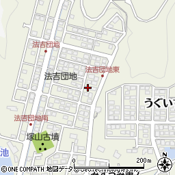 島根県松江市西法吉町15-5周辺の地図
