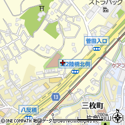神奈川県横浜市神奈川区菅田町2850周辺の地図
