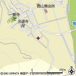 滋賀県長浜市木之本町西山789周辺の地図