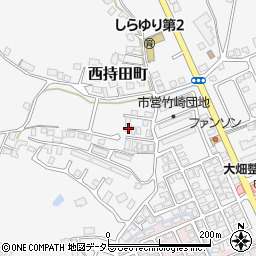 島根県松江市西持田町126-3周辺の地図