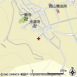 滋賀県長浜市木之本町西山914周辺の地図