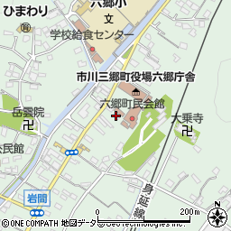 山梨県西八代郡市川三郷町岩間2073周辺の地図