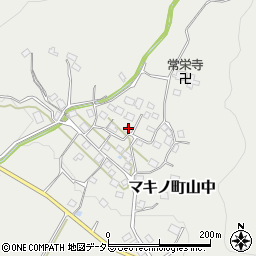 滋賀県高島市マキノ町山中483周辺の地図