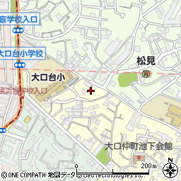 水道レスキュー横浜市神奈川区大口仲町営業所周辺の地図