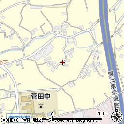 神奈川県横浜市神奈川区菅田町1982周辺の地図